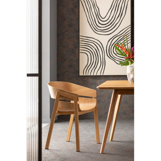 Chair with Armrest Biarritz Nature - DEKOR