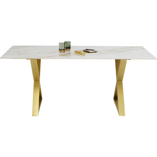Table Eternity Ceramic Cross Brass - DEKOR