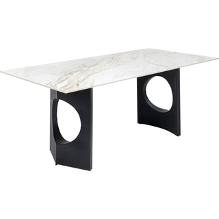 Table Eternity Oho Black Ceramic 180x90cm - DEKOR