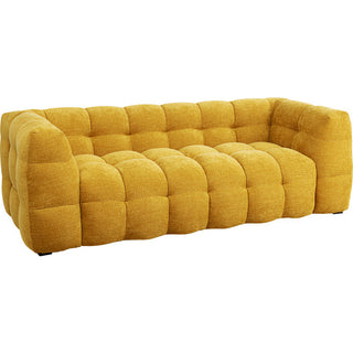 Sofa 3-Seater Salamanca Yellow 240cm - DEKOR