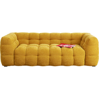 Sofa 3-Seater Salamanca Yellow 240cm - DEKOR