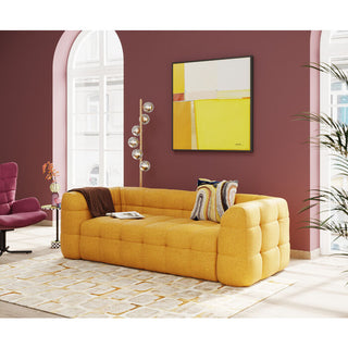 Sofa 3-Seater Salamanca Yellow 240cm - DEKOR