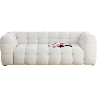 Sofa 3-Seater Salamanca Creme 240cm - DEKOR