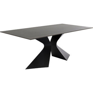 Table Gloria Outdoor Ceramic Black 180x90cm - DEKOR