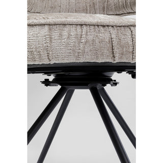 Swivel Chair Arabella Grey - DEKOR