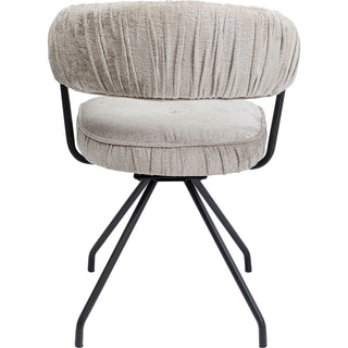 Swivel Chair Arabella Grey - DEKOR