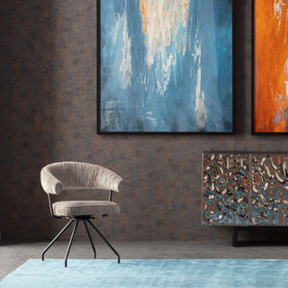 Swivel Chair Arabella Grey - DEKOR