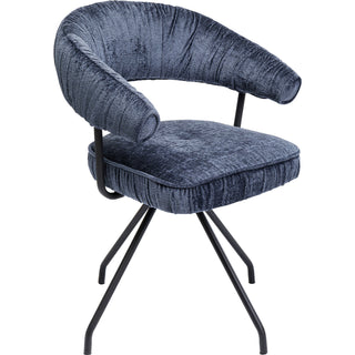 Swivel Chair Arabella Blue - DEKOR
