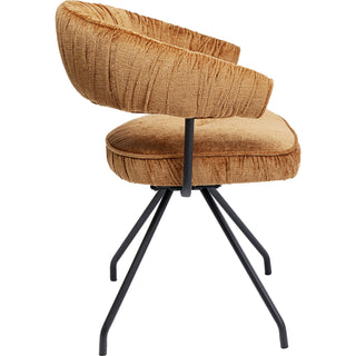 Swivel Chair Arabella Brown - DEKOR