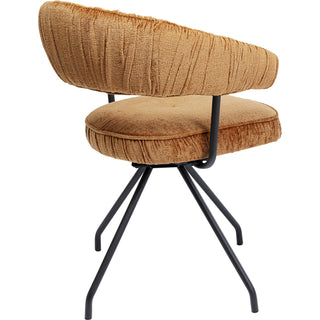 Swivel Chair Arabella Brown - DEKOR