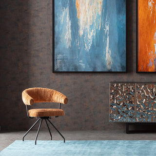 Swivel Chair Arabella Brown - DEKOR