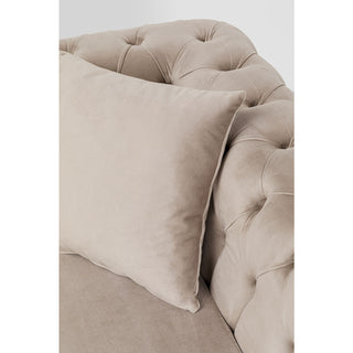 Corner Sofa Bellissima Velvet Taupe Left 180x240cm - DEKOR