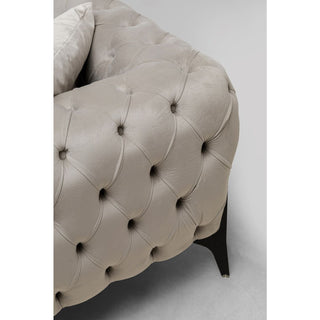 Corner Sofa Bellissima Velvet Taupe Left 180x240cm - DEKOR