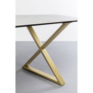 Table Eternity Cross Brass160x80cm - DEKOR
