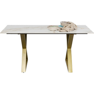 Table Eternity Cross Brass160x80cm - DEKOR
