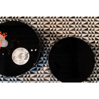 Coffee Table Wire Cut Out Black (2/Set) - DEKOR