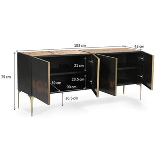 Sideboard Fuoco 183cm KARE MIAMI