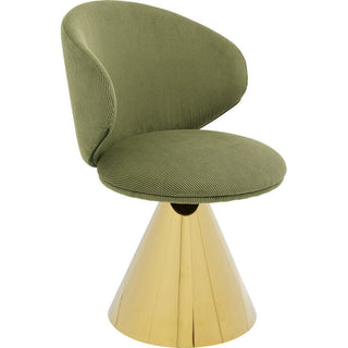 Swivel Chair Ria Green KARE MIAMI