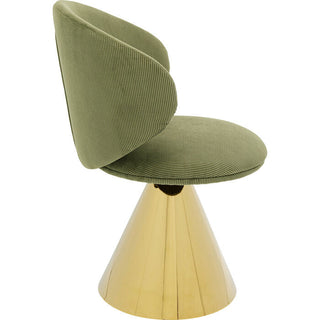 Swivel Chair Ria Green KARE MIAMI