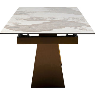 Extension Table Connesso Brass 200(+60)x90cm - DEKOR