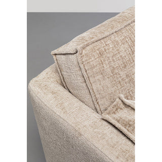 Sofa 2-Seater Victor Beige 178cm - DEKOR