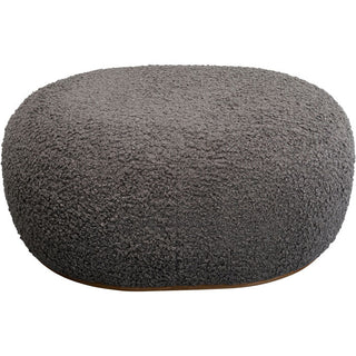 Stool Pebble Boucle Grey 81cm KARE MIAMI