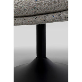 Swivel Armchair + Stool Standford - DEKOR