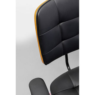 Office Chair Nelly Black KARE MIAMI
