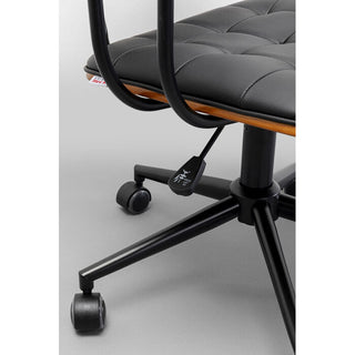 Office Chair Nelly Black KARE MIAMI