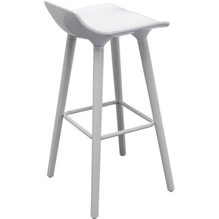 Bar Chair York White 75cm KARE MIAMI