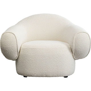 Armchair Dreamy Boucle Cream KARE MIAMI