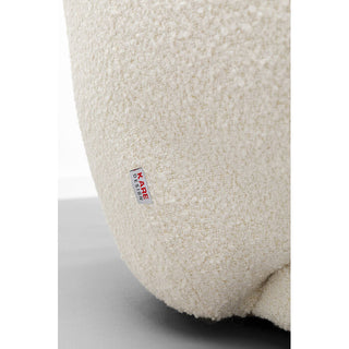 Armchair Dreamy Boucle Cream KARE MIAMI