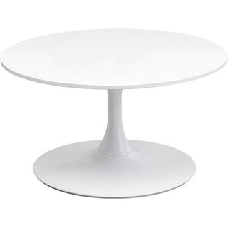 Coffee Table Schickeria White Ø80cm KARE MIAMI