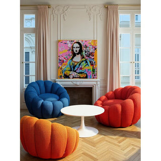 Coffee Table Schickeria White Ø80cm KARE MIAMI