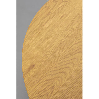 Coffee Table Schickeria Oak White Ø80cm KARE MIAMI