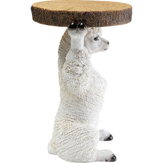 Side Table Animal Lama Ø32cm KARE MIAMI
