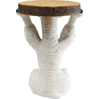 Side Table Animal Lama Ø32cm KARE MIAMI