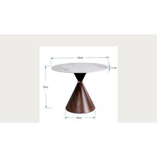 Table Cono Ceramic Ø120cm KARE MIAMI