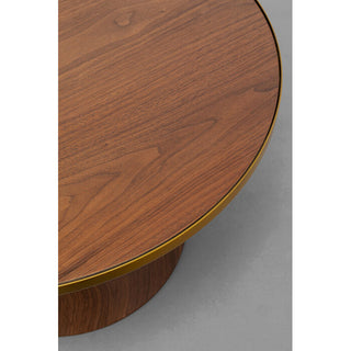 Coffee Table Cono Walnut Ø70cm KARE MIAMI