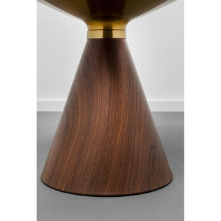 Coffee Table Cono Walnut Ø50cm KARE MIAMI