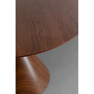 Table Cono Walnut Ø120cm KARE MIAMI