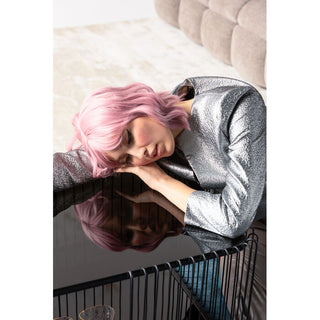 Coffee Table Wire Double Black 120x60cm KARE MIAMI