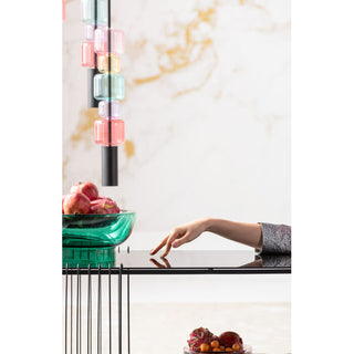 Coffee Table Wire Double Black 120x60cm KARE MIAMI