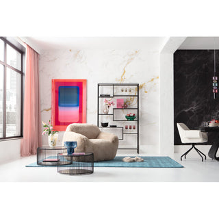Coffee Table Wire Double Bubble Black (2/Set) - DEKOR