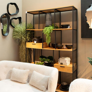 Shelf Bologna Nature 125x200cm KARE MIAMI