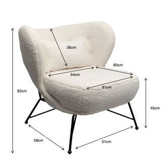 Armchair Jacky Teddy KARE MIAMI