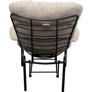 Armchair + Stool Vienna Swing Beige KARE MIAMI