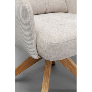 Swivel Chair Bosse Nature KARE MIAMI