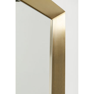 Wall Mirror Arezzo Brass Trapez 65(45)x160cm - DEKOR