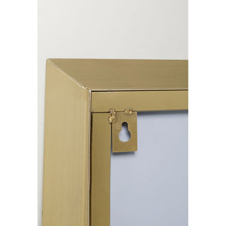 Wall Mirror Arezzo Brass Trapez 65(45)x160cm - DEKOR